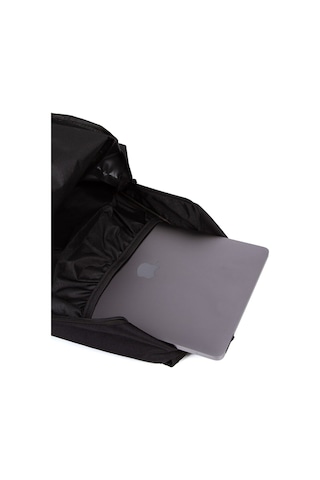 Tuldar Su Geçirmez Dayanıklı Kumaş Okul Laptop Spor Sırt Çantası Tul051 Siyah