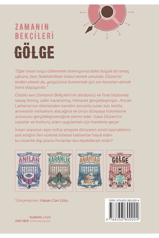 Zamanın Bekçileri 4: Gölge - Tudem Yayınları