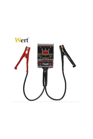 Wert 2658 Akü Test Cihazı Dijital Göstergeli