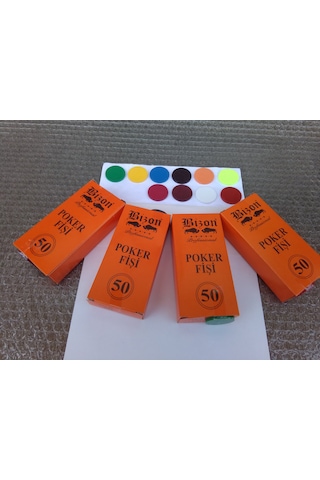 Bizon Poker Fişi