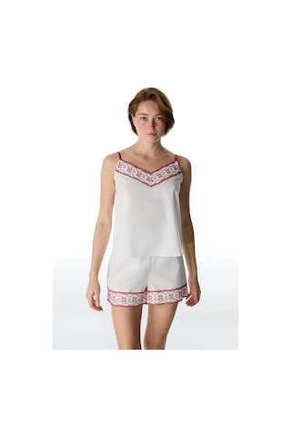 Penti Kırık Beyaz Magnifique Pamuklu Şort Pijama Altı