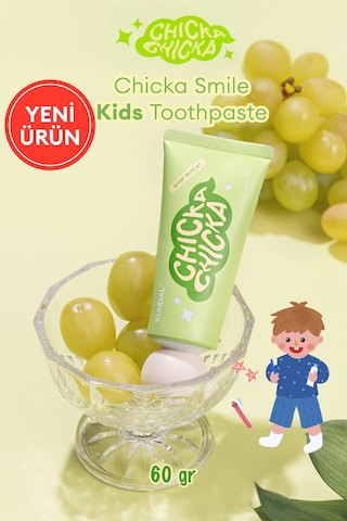 Kundal Chicka Smile Kids Toothpaste Shine Muscat