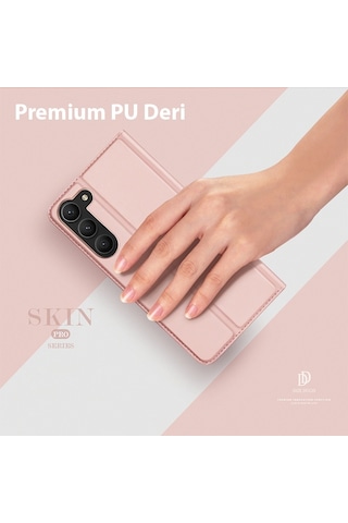 Dux Ducis Sm Galaxy S23 Plus Skin Pro Flip Kapaklı Kılıf