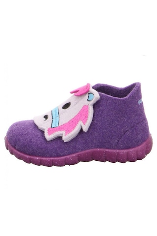 Superfit 5-00295 Happy Çocuk Mor Keçe Panduf Mor