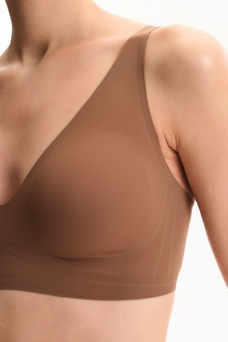 Penti Kahverengi Nude Invisible Balensiz Sütyen
