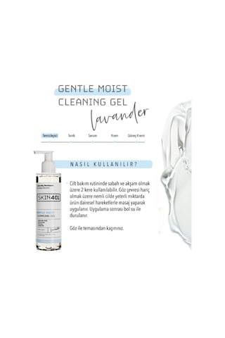 Skin401 Nemlendirici Tazelik Ve Parlaklık Veren Yüz Temizleme Je SKIN.001