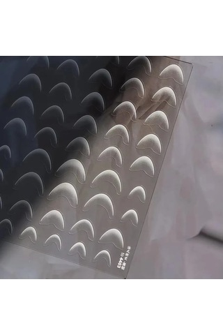 Flybuy 1 Adet Sevimli Fransız Kabartmalı Tırnak Sanat Çıkartmaları To4780s