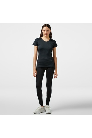 Energetics Evii Ss Kadın Siyah Koşu T-shirt - 417752 SIYAH