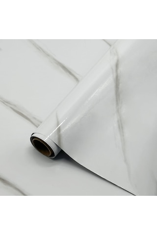 Brano Yapışkanlı Kaplama Folyosu Beyaz Mermer 75 Cm x 10 Metre Brano Yapışkanlı Kaplama Folyosu Beyaz Mermer 75 Cm x 10 Metre