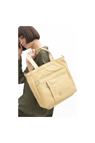 Unıted Colors Of Benetton Kadın Kol Çantası C.bnt 1473 Sarı