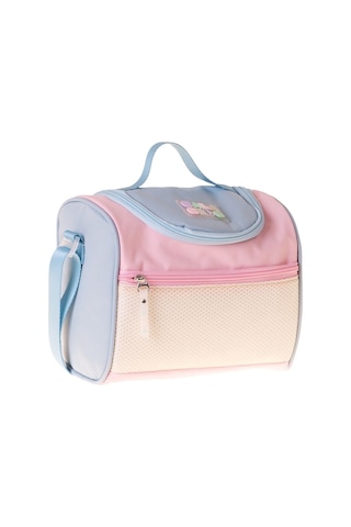 Calacilo Kız Çocuk Cloudy Pembe Mavi Renkli Isı Yalıtımlı Okul Beslenme Çantası Pembe - Mavi - C4087