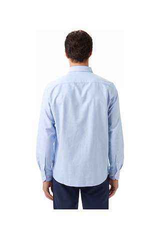 Nautica Erkek Mavi Classic Fit Gömlek Düz W57435t Mavi