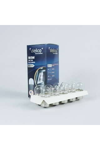Delco U.s.a 67 R5w Halogen Ampul 24 Volt Ba15s 10 Adet