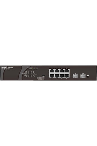 Reyee RG-ES110GDS-P 8 Port 120W 2 SFP Gigabit Yönetilemez Poe Switch