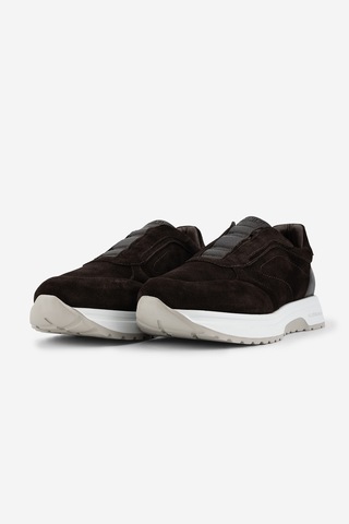 Valmenti Erkek Hakiki Deri Kahverengi Sneakers & Spor Ayakkabı 1202 L006 Erk Ayk Sk26-27 Khv Suet/snt/syh Slby