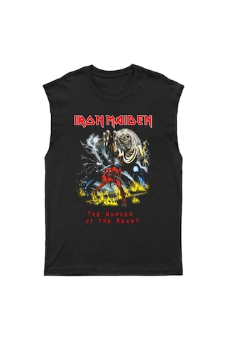 Startmore Iron Maiden - Iron Maiden Kesik Kol Tişört Kolsuz T-shirt Bkt5310 Siyah Startmore Iron Maiden - Iron Maiden Kesik Kol Tişört Kolsuz T-shirt Bkt5310 Siyah