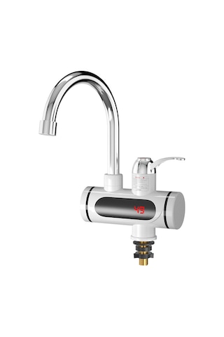 Xurunkeji Elektrikli Sıcak Ve Soğuk Su Isıtıcı Musluk Hızlı Isıtma Musluk Su Isıtıcı Musluk Bağlantısı Musluk 3000w Abd Fişi Beyaz