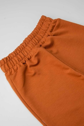 Heyadventure Erkek / Kız Çocuk Cepsiz Jogger Eşofman Altı Paçası Lastikli Camel Camel