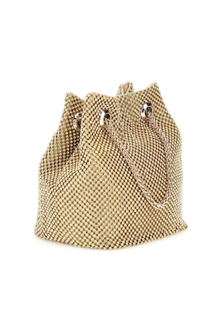 Guess Kadın Bej Zalina Clutch El Çantası Sarı