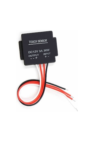 Ayna Dokunmatik Led Anahtar Dimmer Dc 12v 3a 36w Açma Kapama Akıllı Ev Aydınlatma Banyo Dekoratif