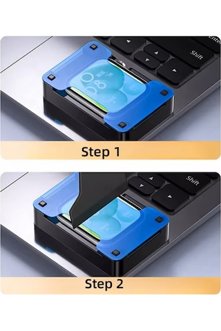 Apple Uyumlu Watch Serisi 10 46mm Full Ekran Ppma Kolay Uygulama Aparatlı Nano Saat Koruyucu