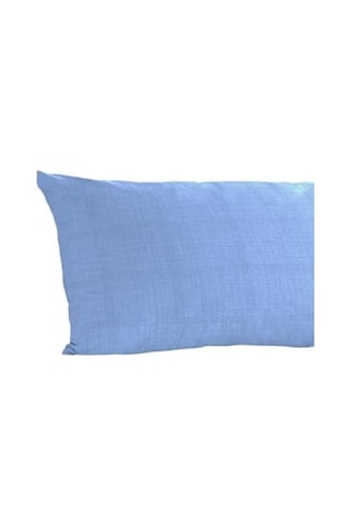 Ranforce Yan Yatış Yastık Kılıfı 40x120 Cm Açık Mavi Açık Mavi Diğer
