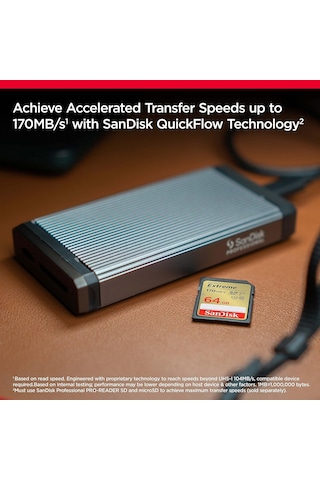 Sandisk Extreme Sdxc Uhs-ı Hafıza Kartı 64 Gb V30, 170 Mb/s Akta