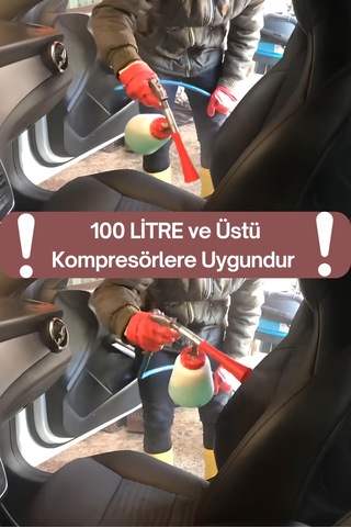 Detay Temizlik Tabancası - Kılcal Hortum - Mekanizma - Borazan