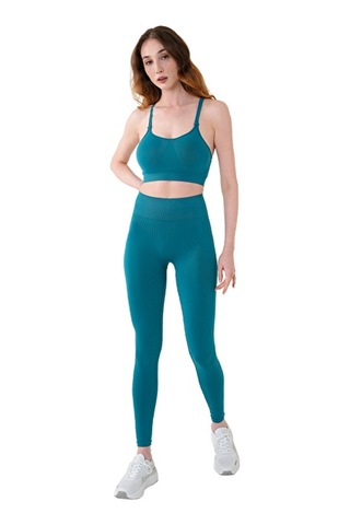 Musclecloth Nova Seamless İpli Bra Cool Blue