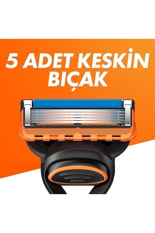 Fusion5 Avantajlı Yedek Tıraş Bıçağı 8 Adet