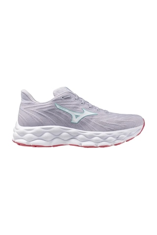 Mizuno Wave Sky 8 Kadın Koşu Ayakkabısı Gri / Beyaz Çok Renkli