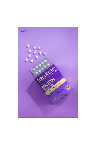 Biotin 5000 Mcg 90 Tablet Saç Tırnak Vitamini Çinko Takviyeli