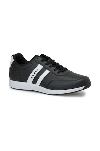 Kinetix Reeds Pu Siyah Erkek Sneaker 000000000102695184 SİYAH-BEYAZ