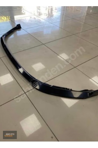 Clio 5 2020+ Ön Tampon Lipi Ek Karlık 3 Parça Parlak Siyah