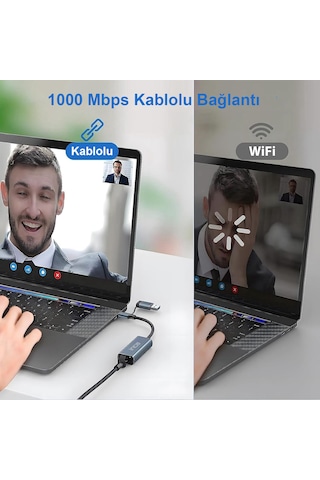 Inca Iutp-01tx Usb 3.0 & Type-c 3.1 Ethernet Adaptörlü 1000mbps A