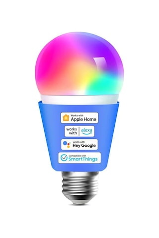 Meross Akıllı Wi-fi Ampul, Apple Homekit İle Çalışır, Wifi Lamba, Led, Çok Renkli, Kısılabilir Ampul, Siri, Alexa, Google Home Ve Smartthings İle Uyumlu, E27 Sıcak Beyaz Diğer