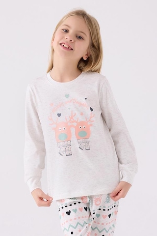 Roly Poly 3486-2 Kız Çocuk Pijama Takımı 001