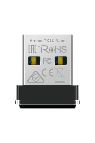 Archer Tx1u Nano Ax300 Mbps, Nano Tasarım, Tak Ve Çalıştır, Linux Ve Windows 11/10/7 Destekli, Wi-fi 6 Usb Adapt
