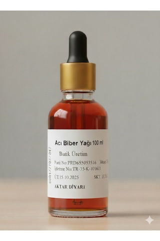 Acı Biber Yağı 100 Ml Aktar Diyarı Diğer