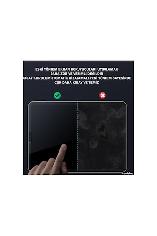 Galaxy Tab / S11 / S10 Lite / S10 Fe / S9 / S9 Fe / Aparatlı Temperli Ekran Koruyucu Kırılmaz Cam
