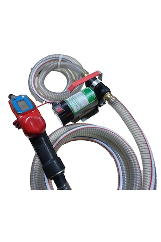 220 Volt Mazot Aktarma Pompası&5 Metre Telli Hortum&sayaçlı Taban
