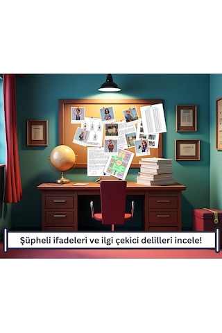 Dedektif Ayla Kumru Sümela Manastırı'nın Gizemi, Çocuklar İçin Eğlenceli Dedektiflik Oyunu