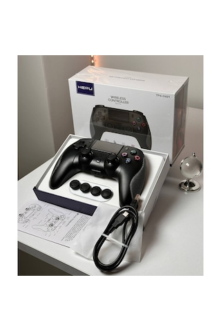 Kablosuz Gamepad Ps4-ps3-pc-mobil Uyumlu Type-c Şarjlı Gecikmesiz Profesyonel Oyun Kolu Joystick