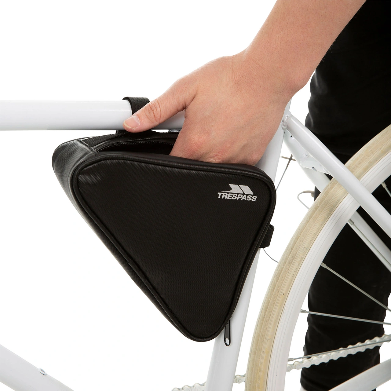 Trespass Trespass Frame Ride - Bike Frame Bag Unisex Siyah Çanta Blk Siyah