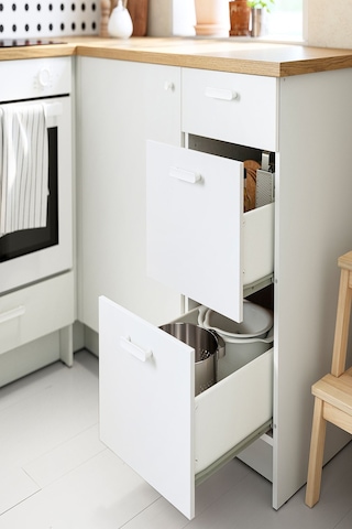 Ikea Beyaz Fonksiyonel Mutfak Dolabı 40 Cm