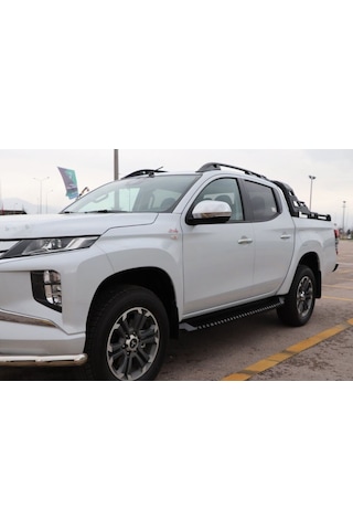 Mitsubishi L200 2007-2019 Off Road Yan Basamak Side Steps Aqm4w