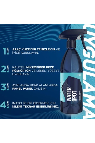 Gyeon Q²m Waterspot Kireç Çözücü Cam Su Lekesi Temizleyici1000 Ml