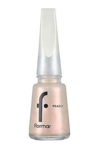 Flormar Pearly Yarı Şeffaf Sedefli Parlak Oje PL308 Snow Glam