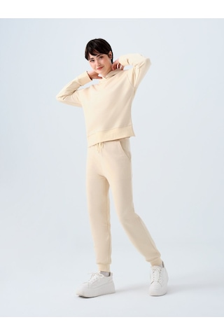 LOFT Jogger Fit Kadın Eşofman Altı Lf2039247 Q1.v1 Ekru