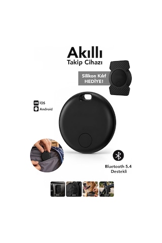 Akıllı Takip Cihazı - Manyetik Kılıf Tasarımlı Ios Android Uyumlu Airtag Akıllı Gps